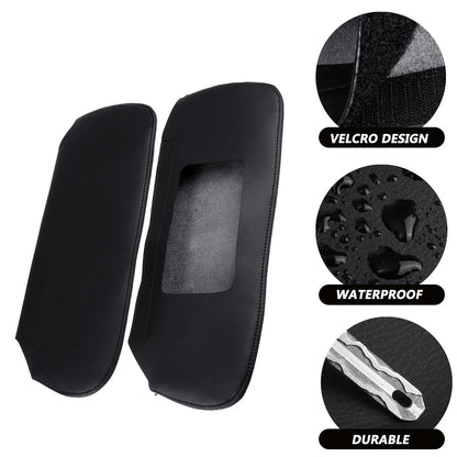 Black Sun Visor Cover Skin for Chevrolet Camaro Firebird (1993–2002)