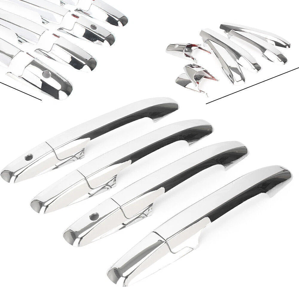 Chrome Door Handle Cover Trim for Honda Civic (2006–2011) Pilot (2009–2015)