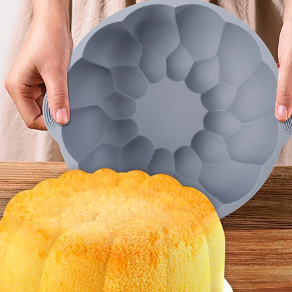3X Temperature Resistant Silicone Cake Molds for Dessert Baking