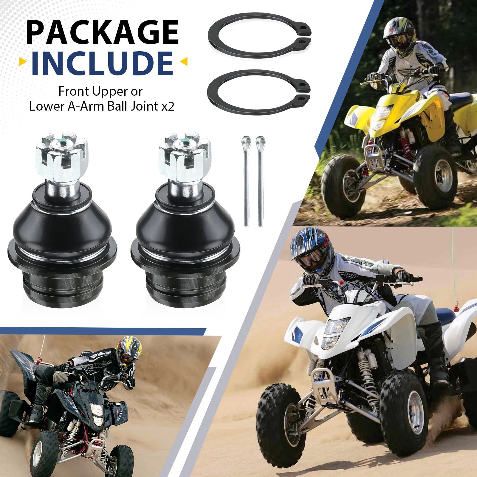 A-Arm Ball Joint for Suzuki Ozark 250 LTF250 (2002–2014)