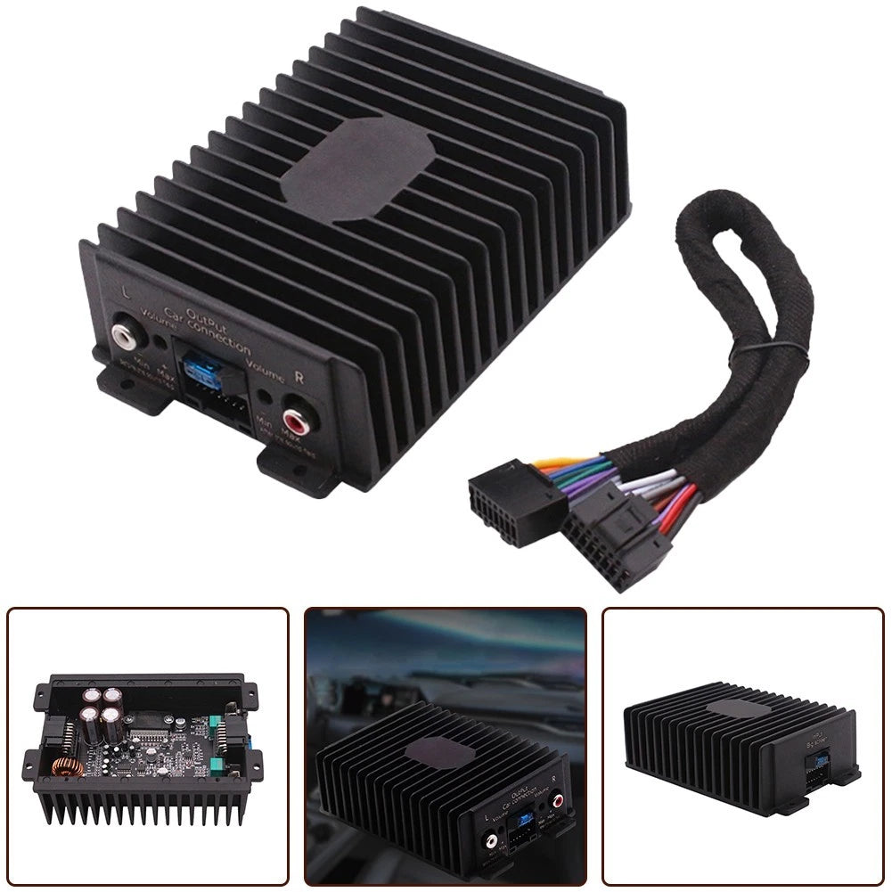 For Car Audio Upgrade 4-way Audio Input Direct Installation Wear-resistant