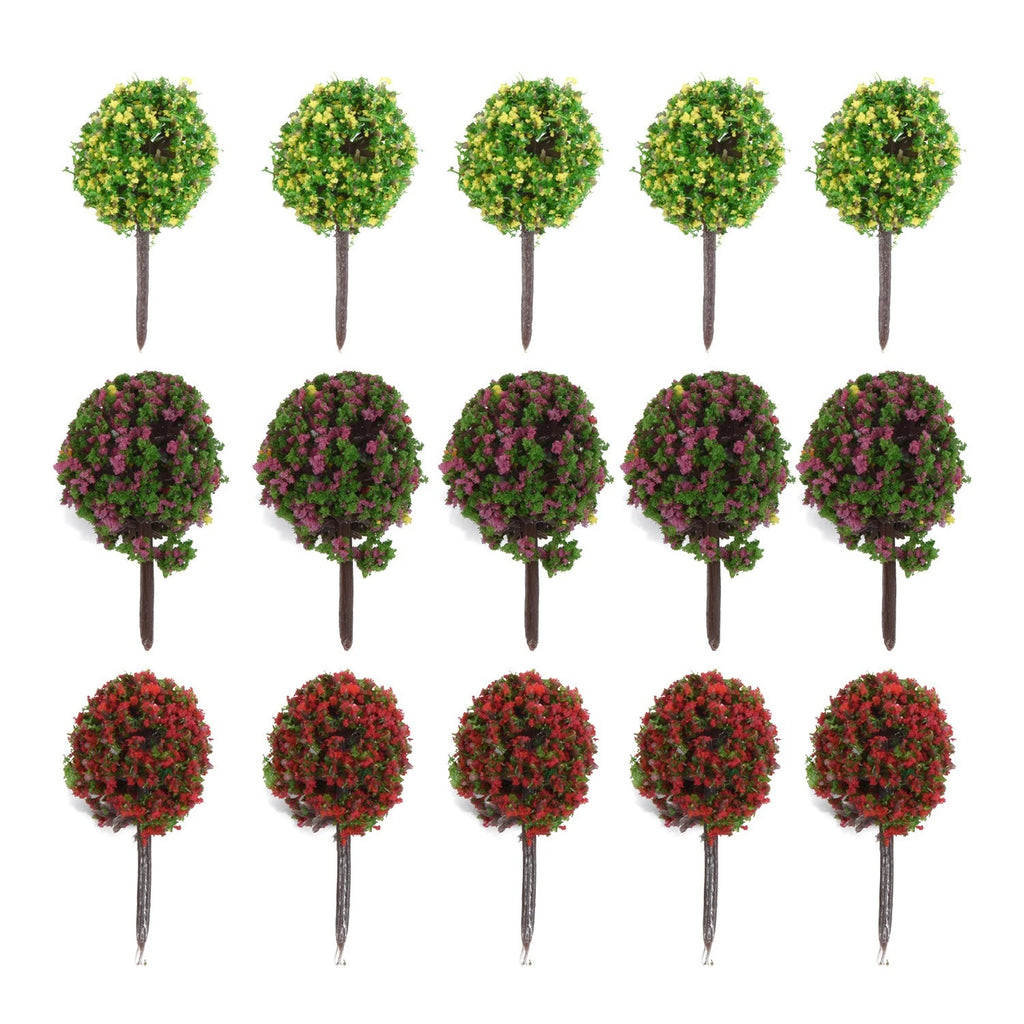 1:100 Scale Model Trees for Train Layout Park Scenery