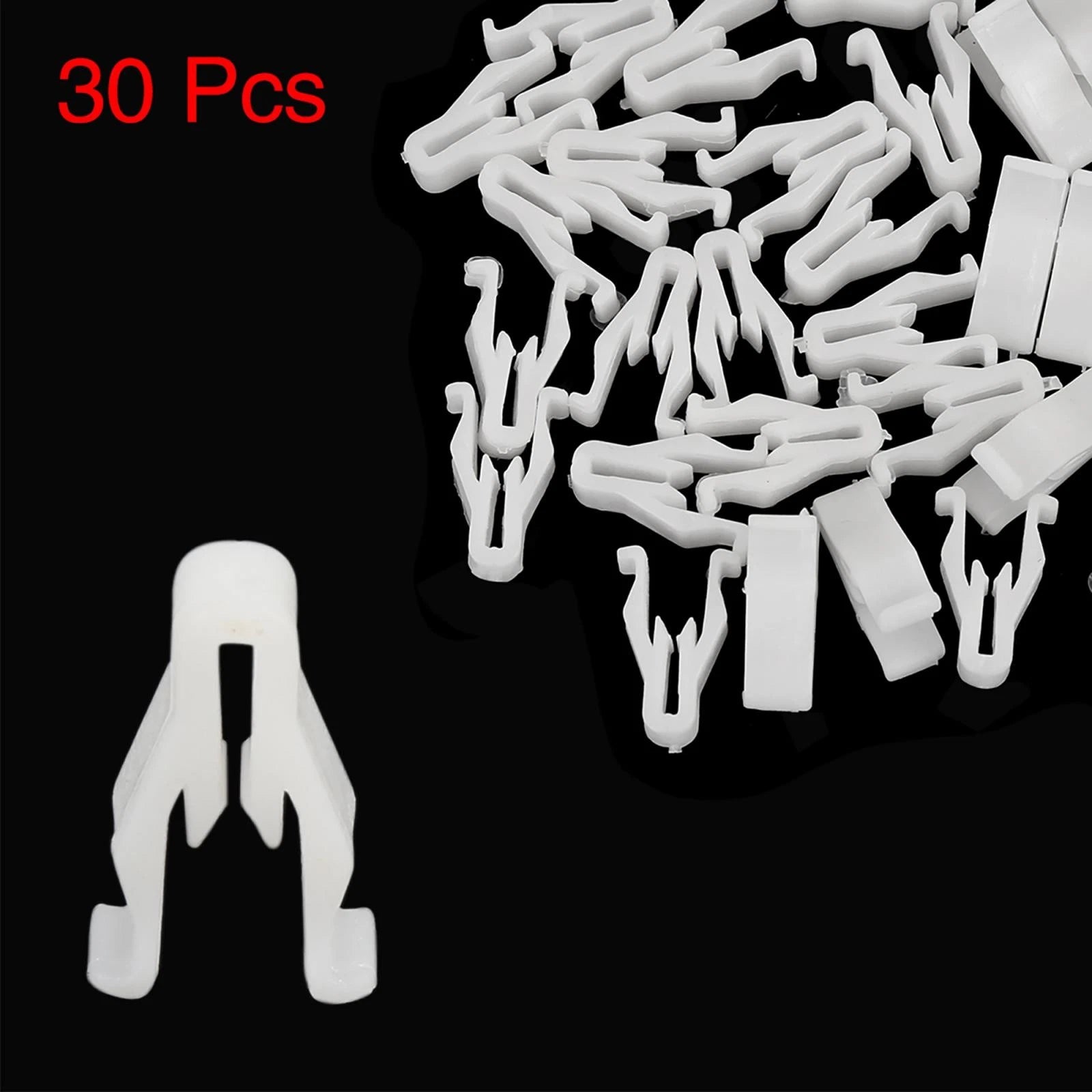 20pcs White Nylon Switch Bezel Clip Replacement for Toyota Lexus (2000–2022)