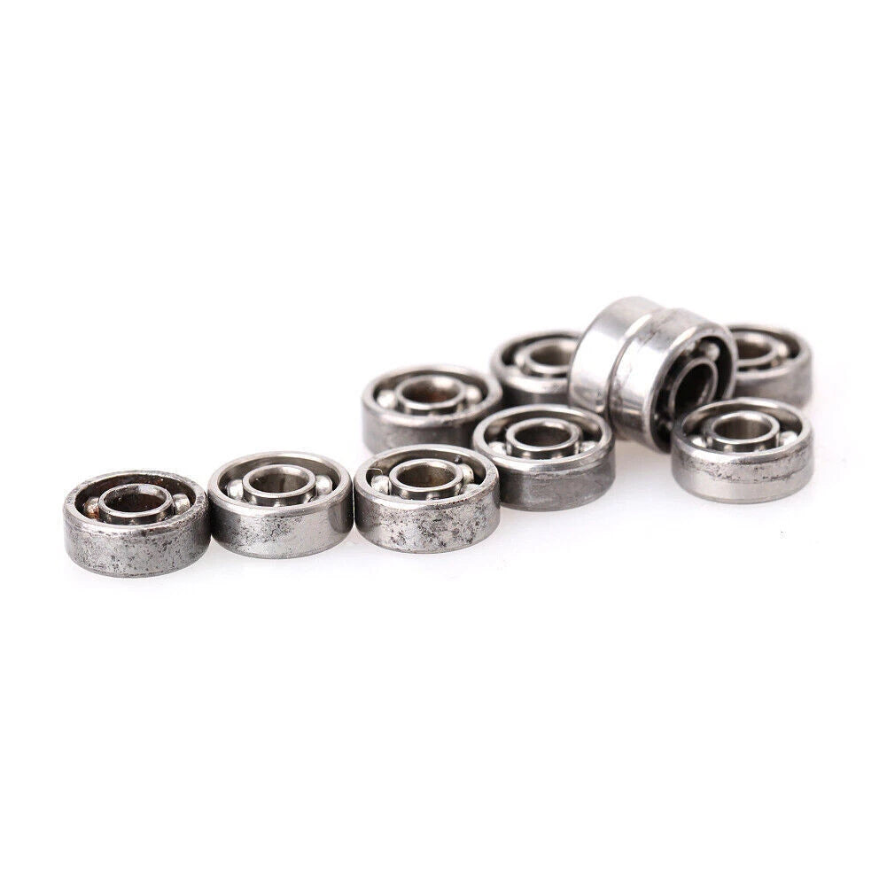 MR83 3x8x3mm Open Miniature Bearings ball Mini Hand Bearing Spinner 10pcs