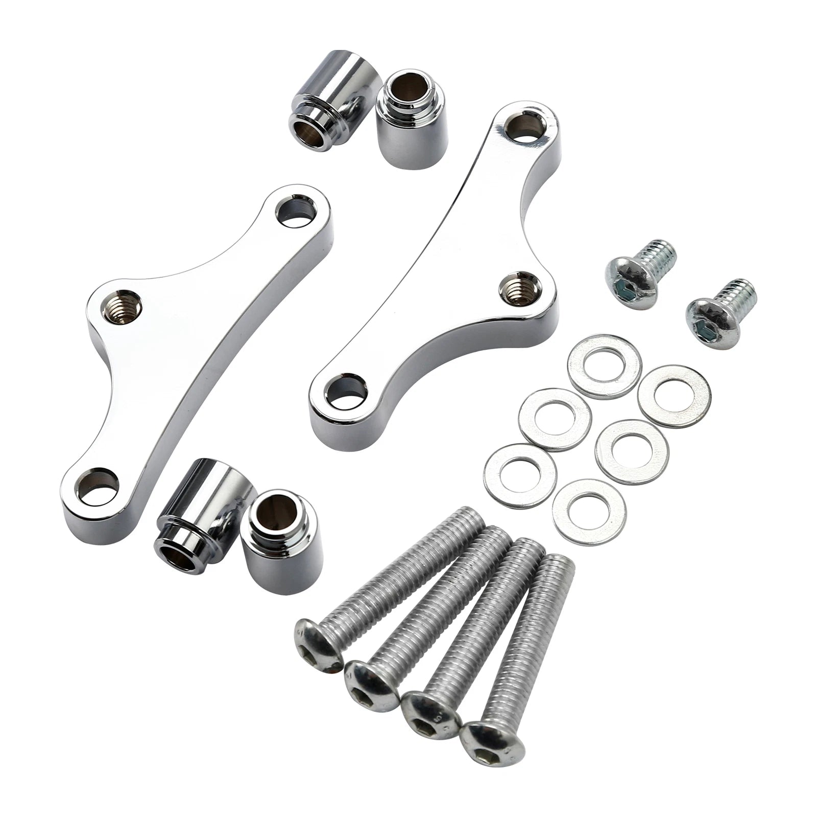 Front Fender Spacers Mounting Kit for Harley Electra Glide (2000–2013)