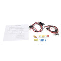 Set of 2 Cooling Fan Relay Switch Kit with Thermostatic Sensor for Universal