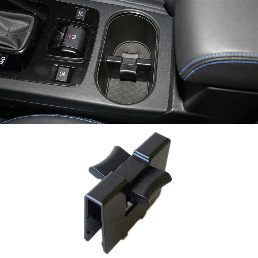 Center Console Cup Holder Insert Divider for Subaru Forester Outback Legacy (2014–2023)