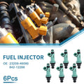 Fuel Injector Replacement for Lexus GS300 Base Sedan (1998–2005) 6 Pack