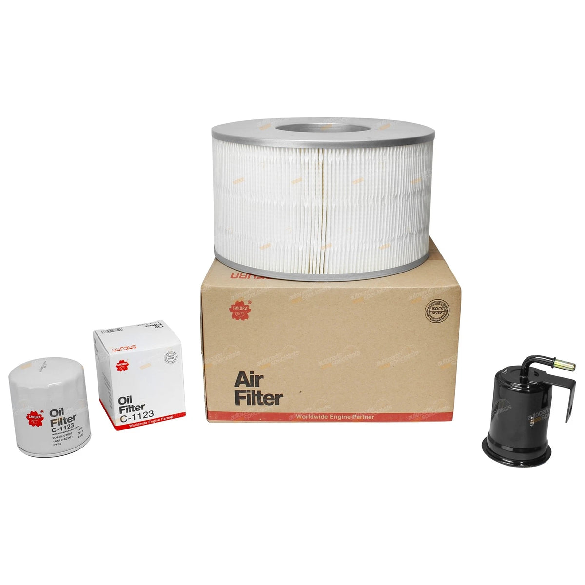 Oil Air Fuel Filter Service Kit for Lexus LX470 (1998–2007) 2UZ-FE