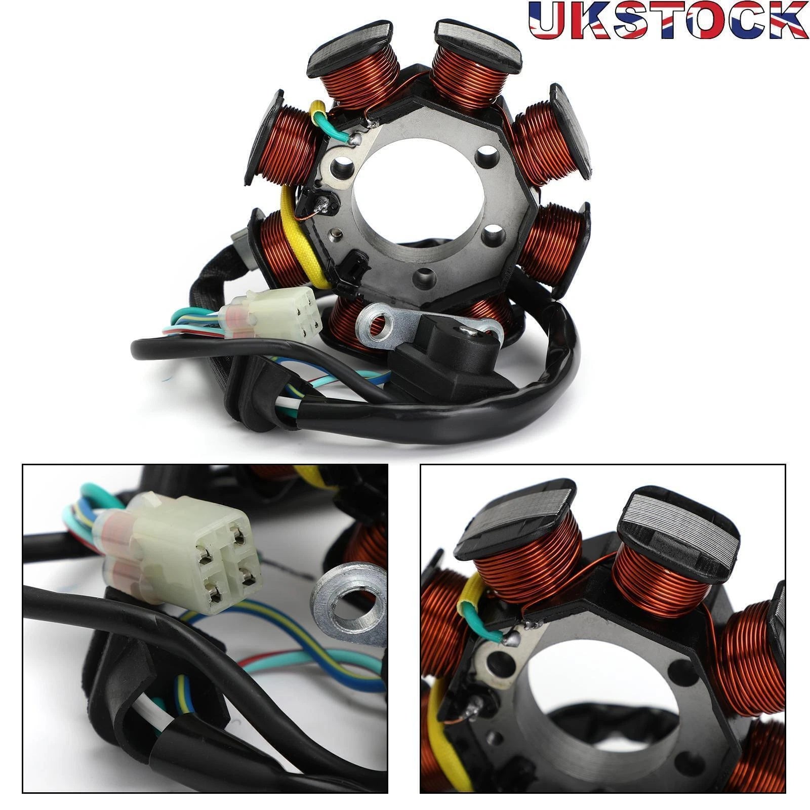 Alternator Magneto Stator for Honda CRF125 CRF125F CRF125FB (2014–2018) 31120-K28-911