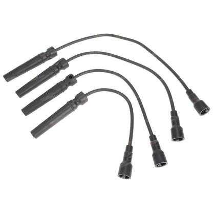 Set of 4 Bosch Ignition Spark Plug Leads for Daewoo Lanos (1997–2002)