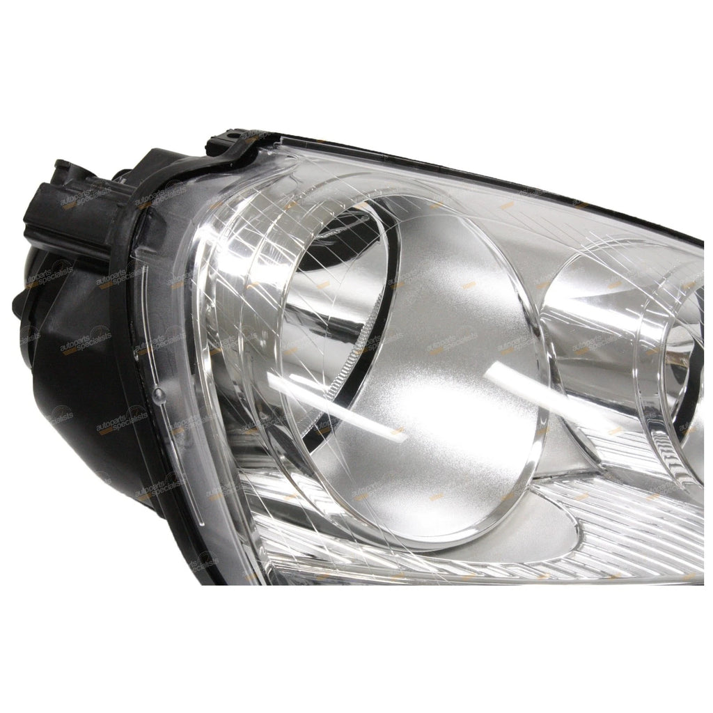 RH Chrome Headlight for VW Golf Jetta MK5 (2004–2010)