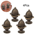 Set of 4 Vintage Strawberry Drawer Knob Pulls 30mm for Cabinet Jewelry Box