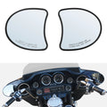 10mm Fairing Mount Rear View Mirrors for Harley Electra Glide (1996–2013)