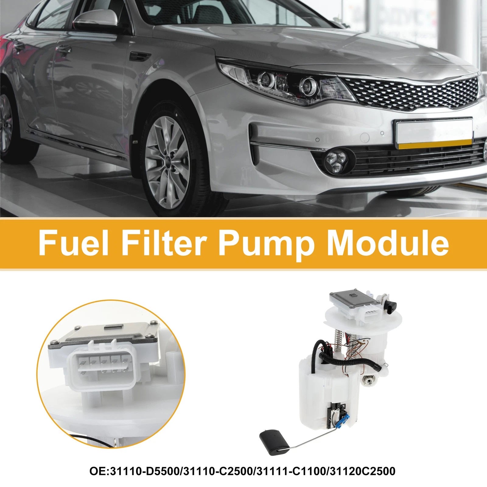Fuel Pump Assembly Replacement for Kia Optima 2016-2020 1.6L 2.0L 2.4L