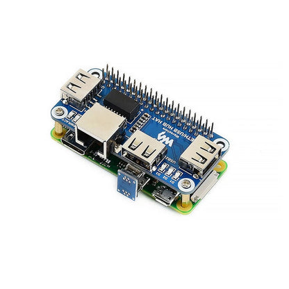3X USB 2.0 Ethernet to RJ45 Hub Extension Board for Raspberry Pi Zero