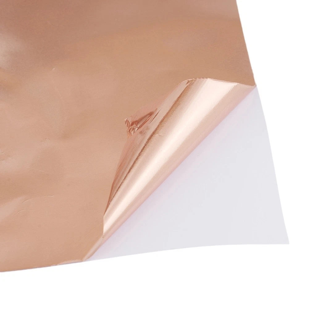 4pcs Copper Shielding Foil Tape for Guitar (30x20cm) Self-Adhesive Sheets