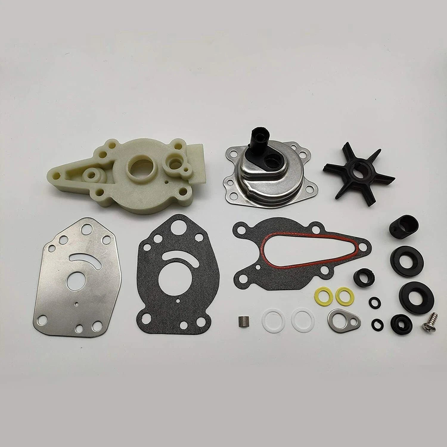 Water Pump Impeller Kit for Mercury Mariner 6 8 9.9 15 hp (2-Stroke) (46-42089A5)