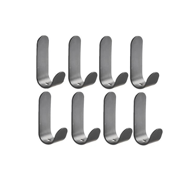 Water Resistant Metal Wall Hooks for Bathroom Kitchen Home