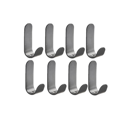 Water Resistant Metal Wall Hooks for Bathroom Kitchen Home