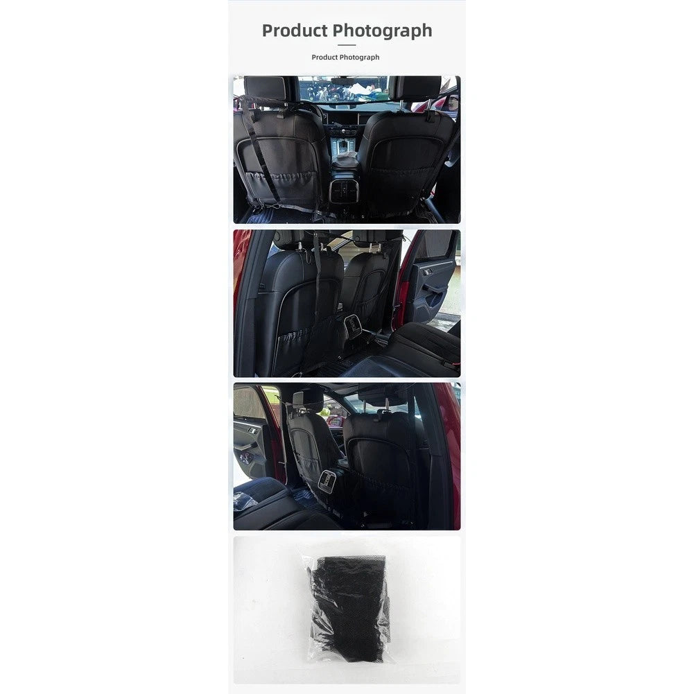 Pet Barrier Mesh Net for Rear Seat Divider (Compatible with Most Vehicles)