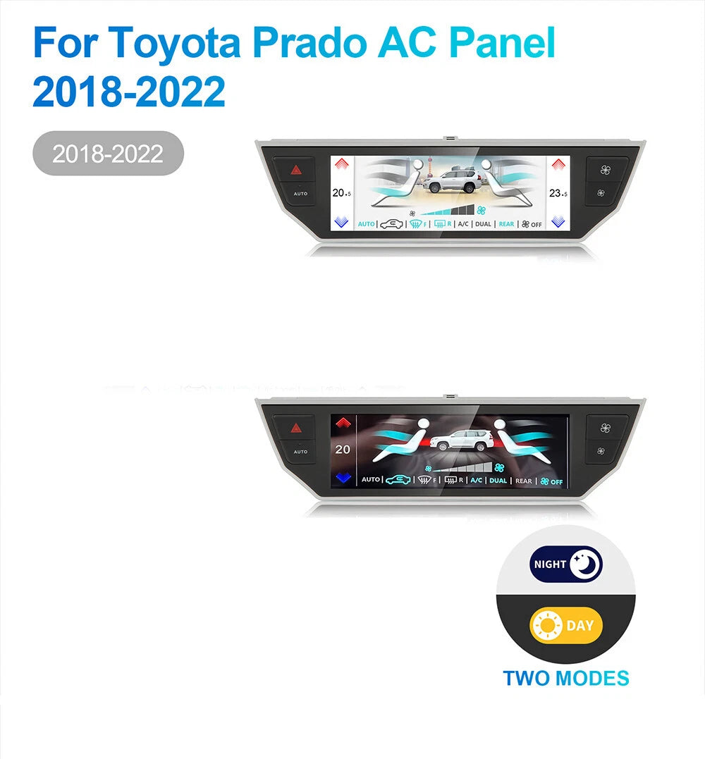 Air Conditioning Touch Screen for Toyota Land Cruiser Prado 150 (2010–2023)