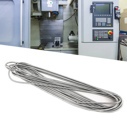 Oil Pipe Protective Sleeve 4mm to 8mm Stainless Steel with Spring Wire
