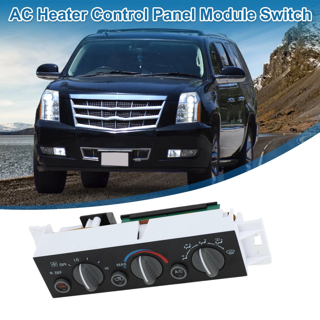 HVAC A C Heater Climate Control Panel for Cadillac Escalade (2000–2000)