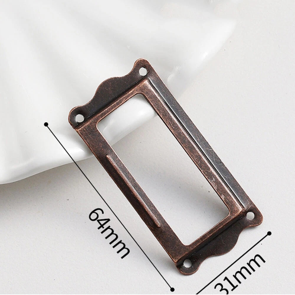 12pc Zinc Alloy Drawer Pull Handles for Cabinet (Universal Fit)