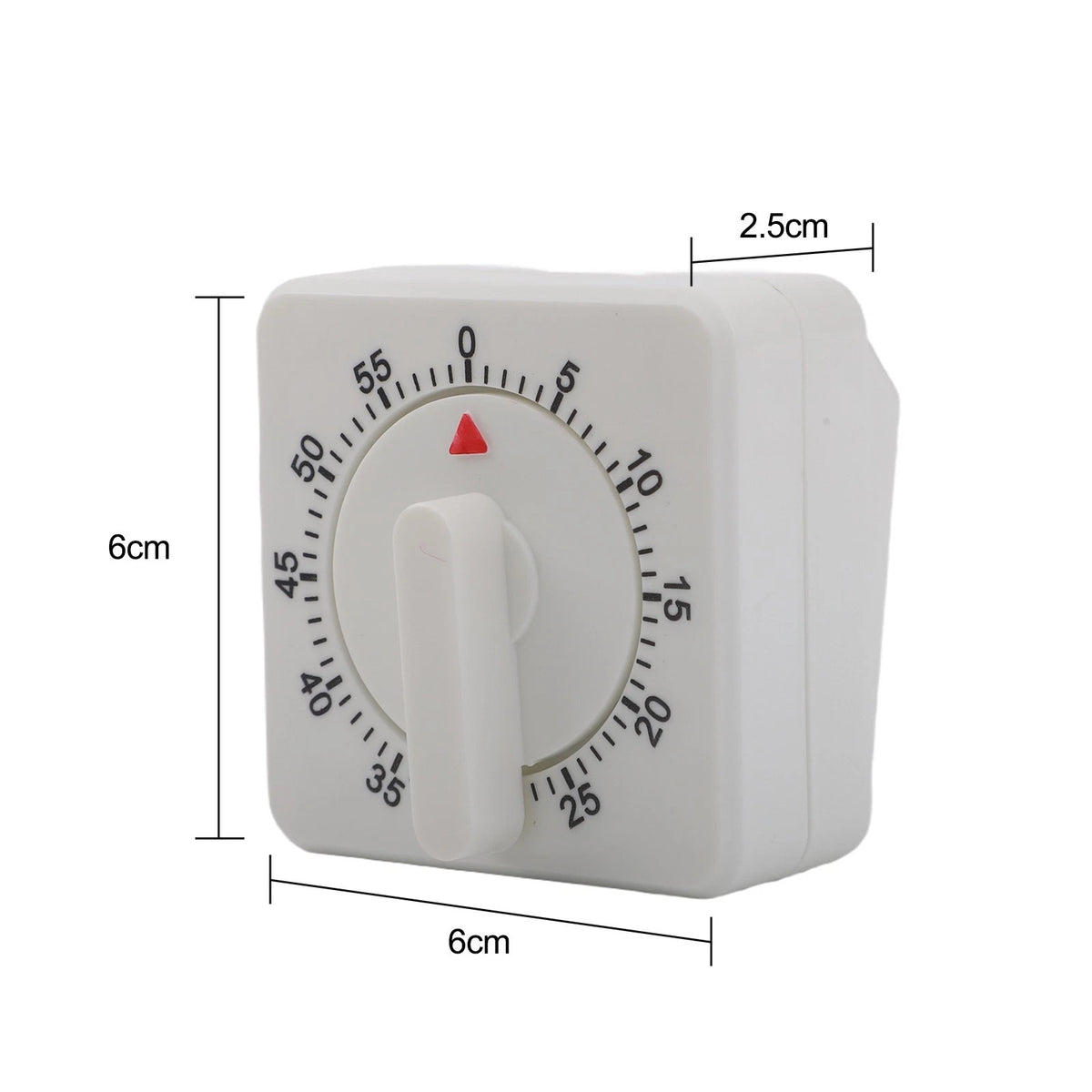 Wind-up Kitchen Timer - No Batteries Required