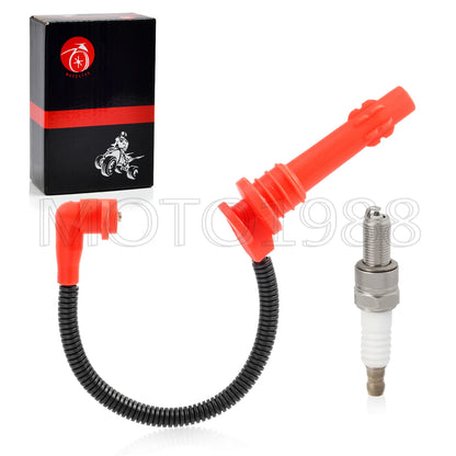 Ignition Coil Cap with Wire and Spark Plug for Polaris Sportsman 570 (2014–2023)