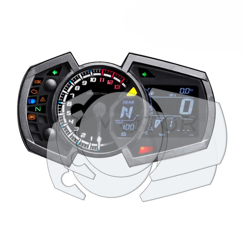 2X Dashboard Screen Protectors for Kawasaki Z1000SX (2017–Present)