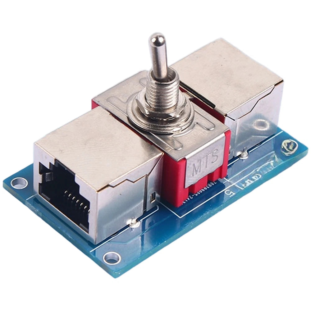 Network Cable Switch for RJ45 Twisted Pair Lines