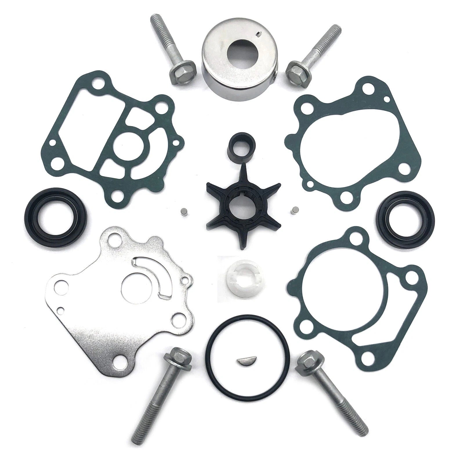 Outboard Water Pump Impeller Repair Kit for Yamaha 70hp (Replaces 6CJ-W0078-00-00)