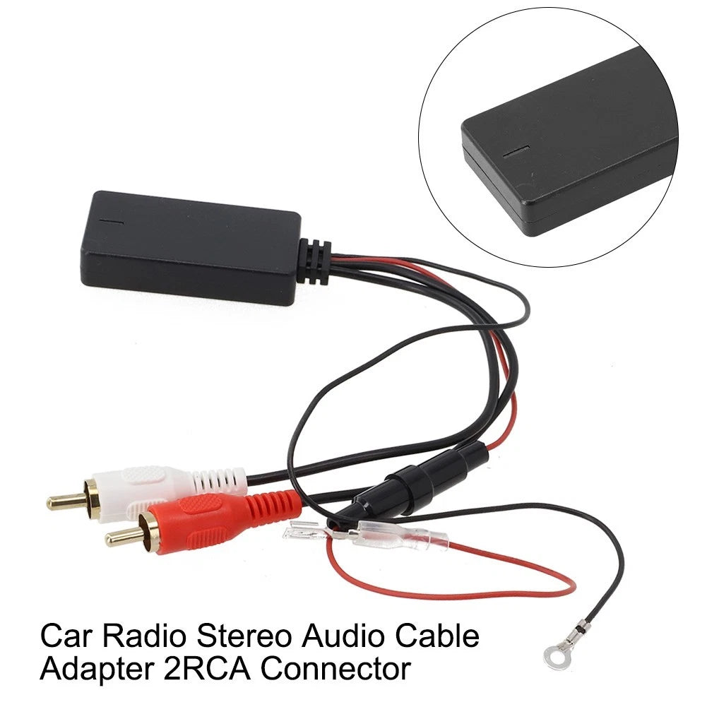 2X RCA Audio Cable Adapter for Car SUV (5.0)
