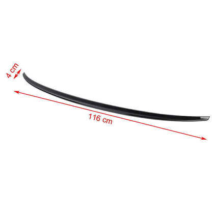 Rear Wing Spoiler ABS for Audi A3 (2014–2019) Gloss Black