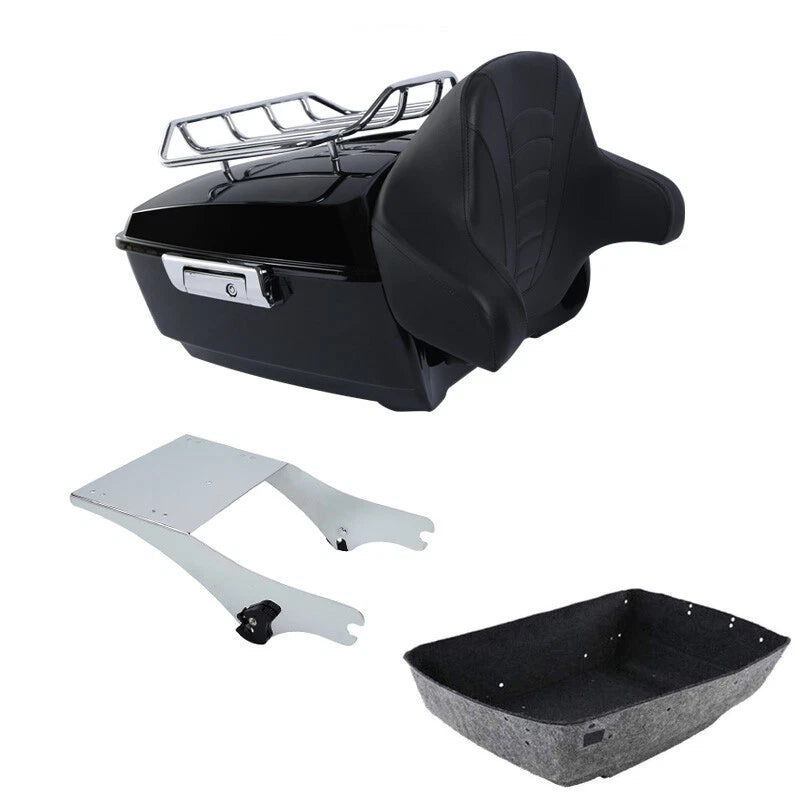 Trunk Backrest Rack Mount for Harley Electra Glide (1997–2008)