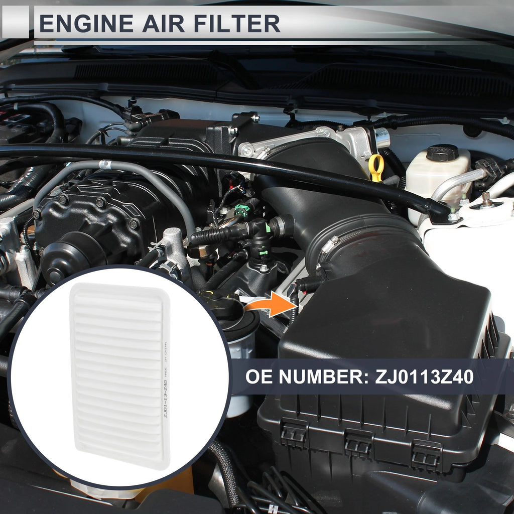 Engine Air Filter Replacement for Mazda 2 Sport (2011–2014)
