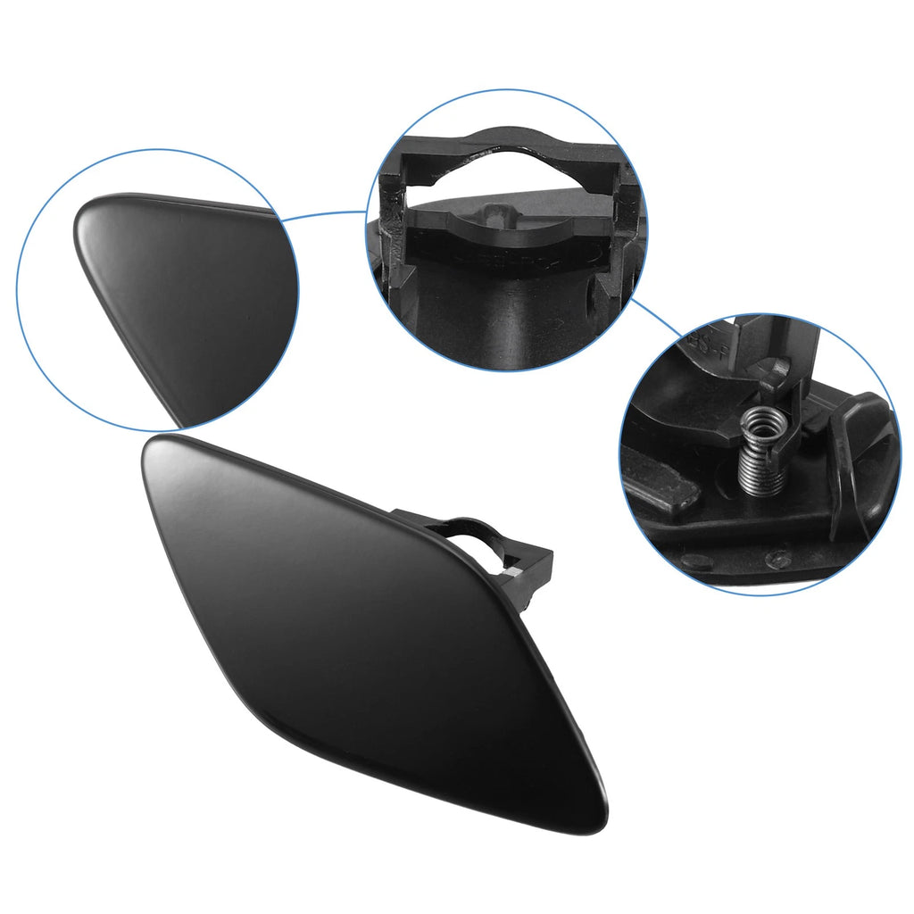 Front Right Headlight Washer Nozzle Cover Cap Replacement for BMW 328i (2014–2019)