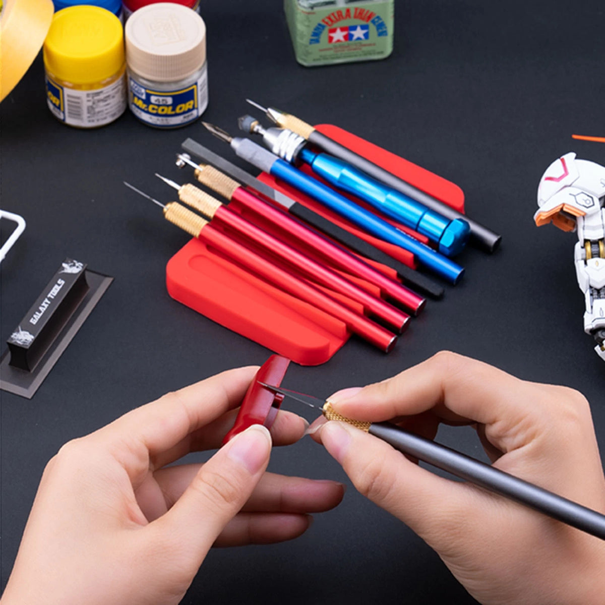 Anti-roll Storage Mat Holder Tray Pad for Gundam D (Model Building Tools)