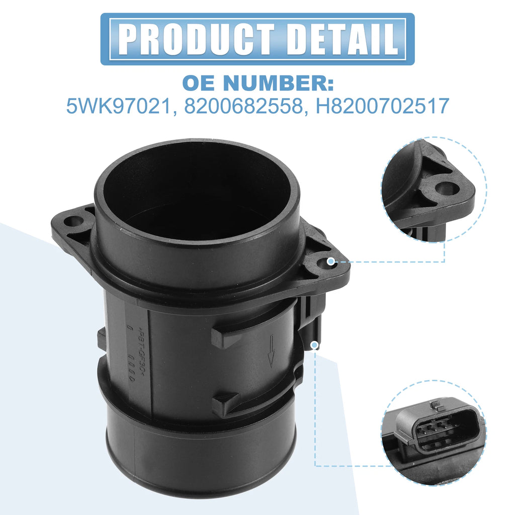 Mass Air Flow Sensor for Car (5WK97021)