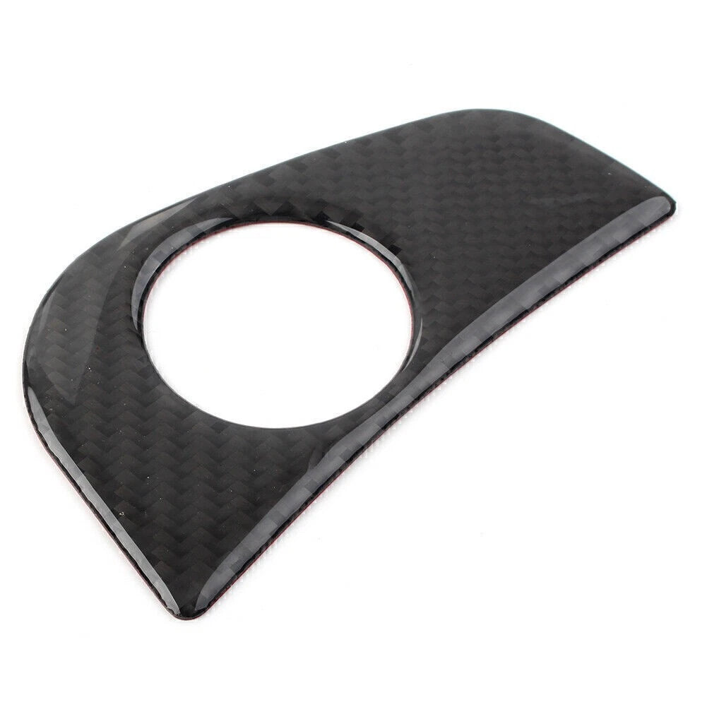 Ignition Switch Start Button Frame Trim for Subaru Forester (2013–2018) Carbon Fiber
