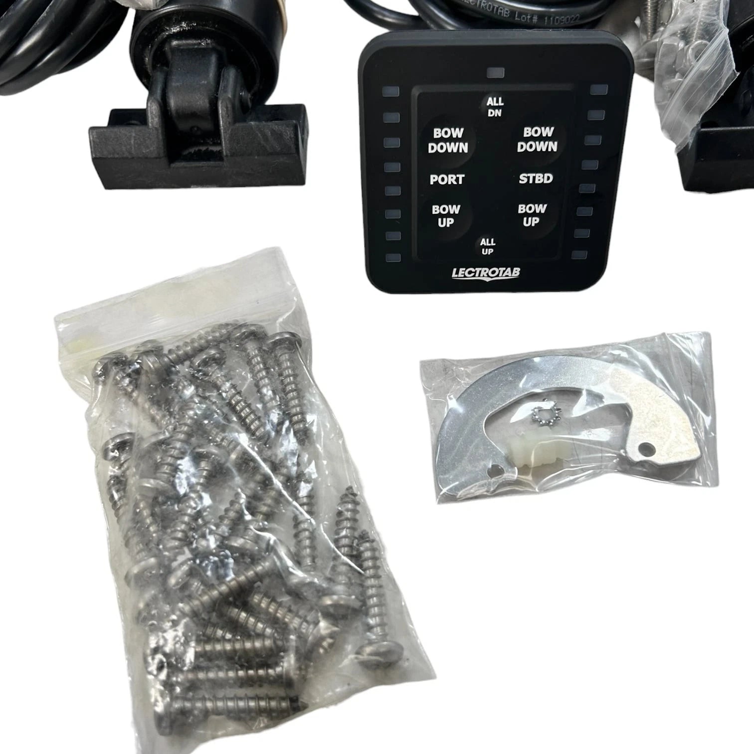 Lectrotab Marine Actuators for (23' Cables, 4x12'' SS Trim Tabs)