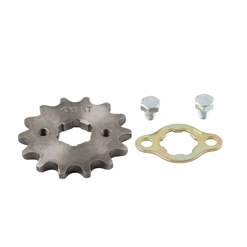 420 Chain 20mm 14T Front Sprocket For ATV Pit Bike 110cc 125cc 140cc