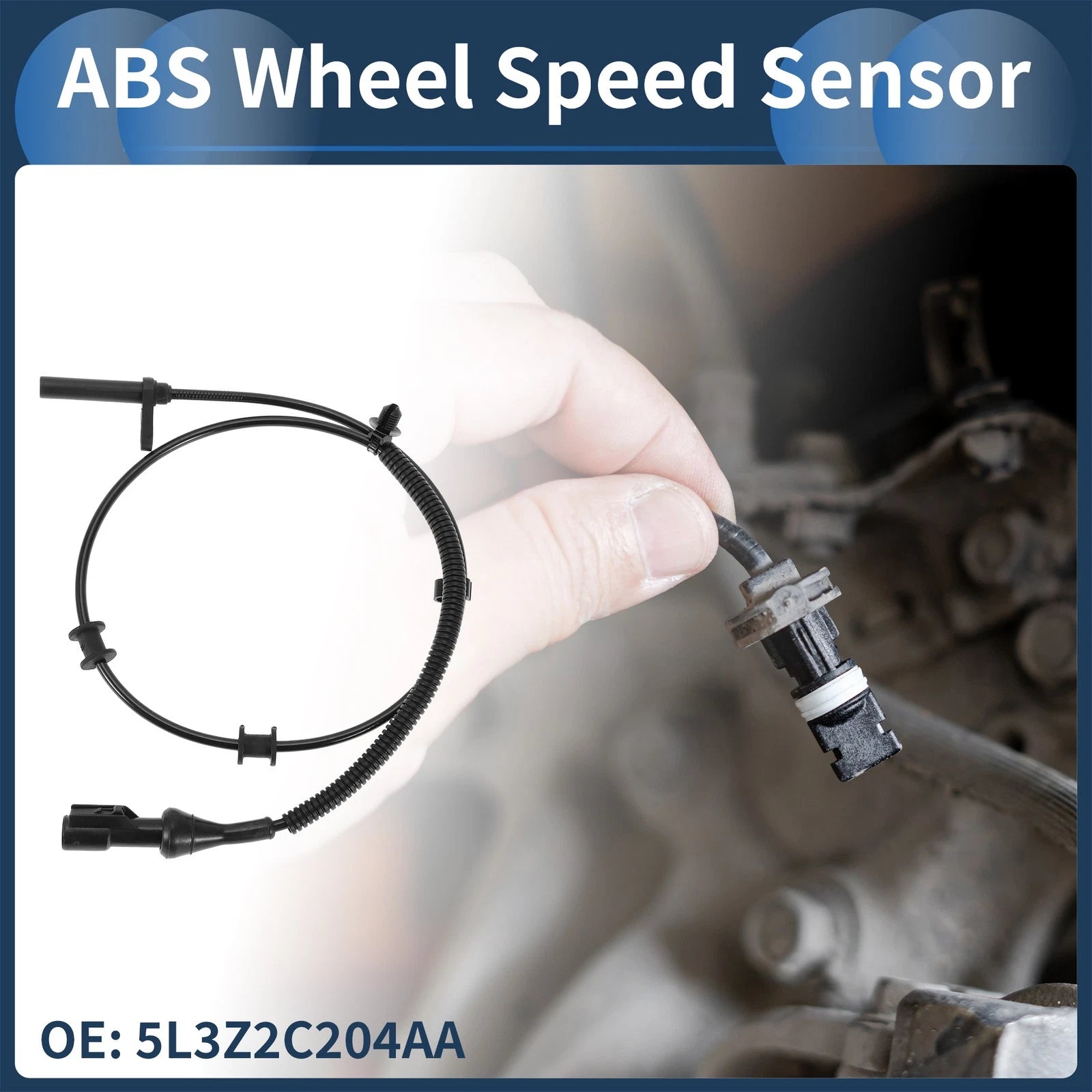 ABS Wheel Speed Sensor No. 5L3Z2C204AA for Ford F-150 (2004–2008) Front