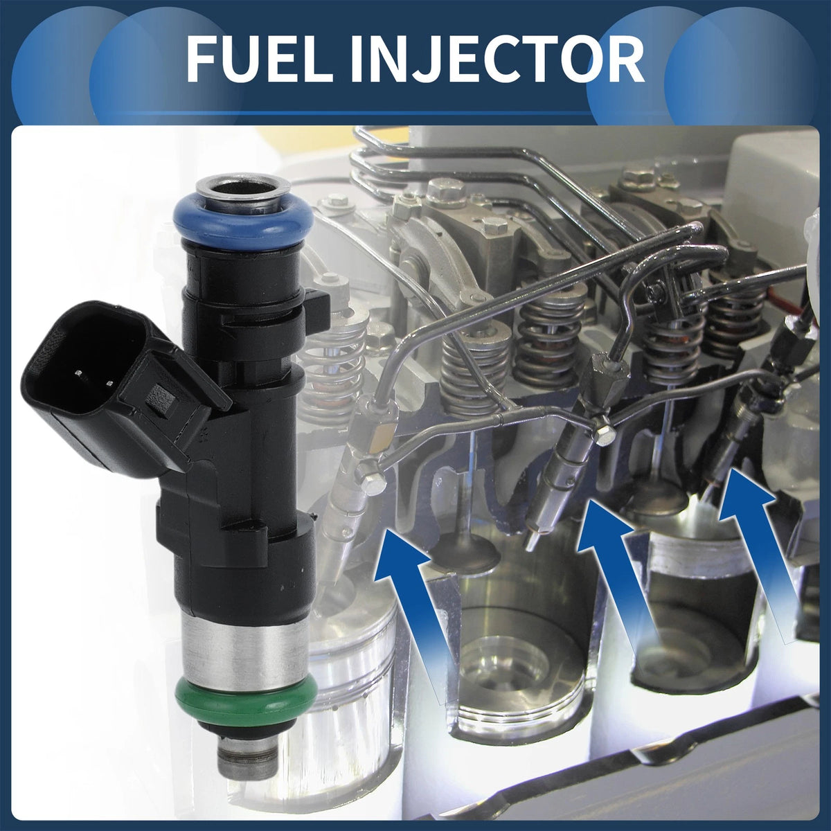Fuel Injector Replacement Set for Dodge Avenger R T 2008–2010 2.7L 3.5L