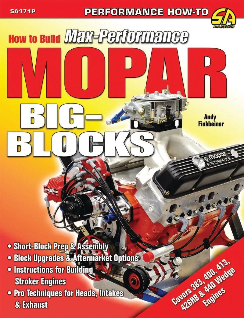 Mopar Build Max Performance for Mopar 383 400 413 440 Wedge (1962–1978)
