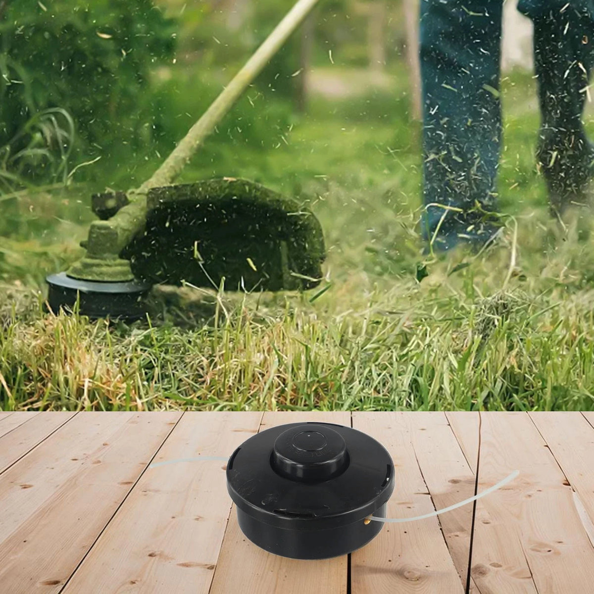 Trimmer Head for M10 X 1.25 Left Thread (Compatible with )