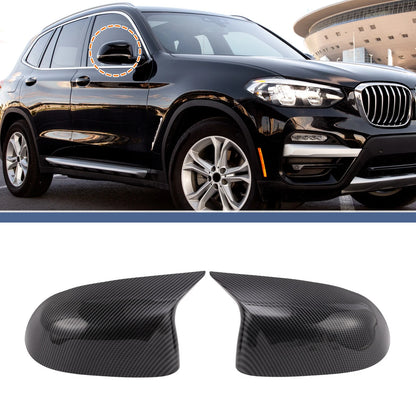 1 Pair Rearview Mirror Cover Cap for BMW X3 G01 (2018–2024)