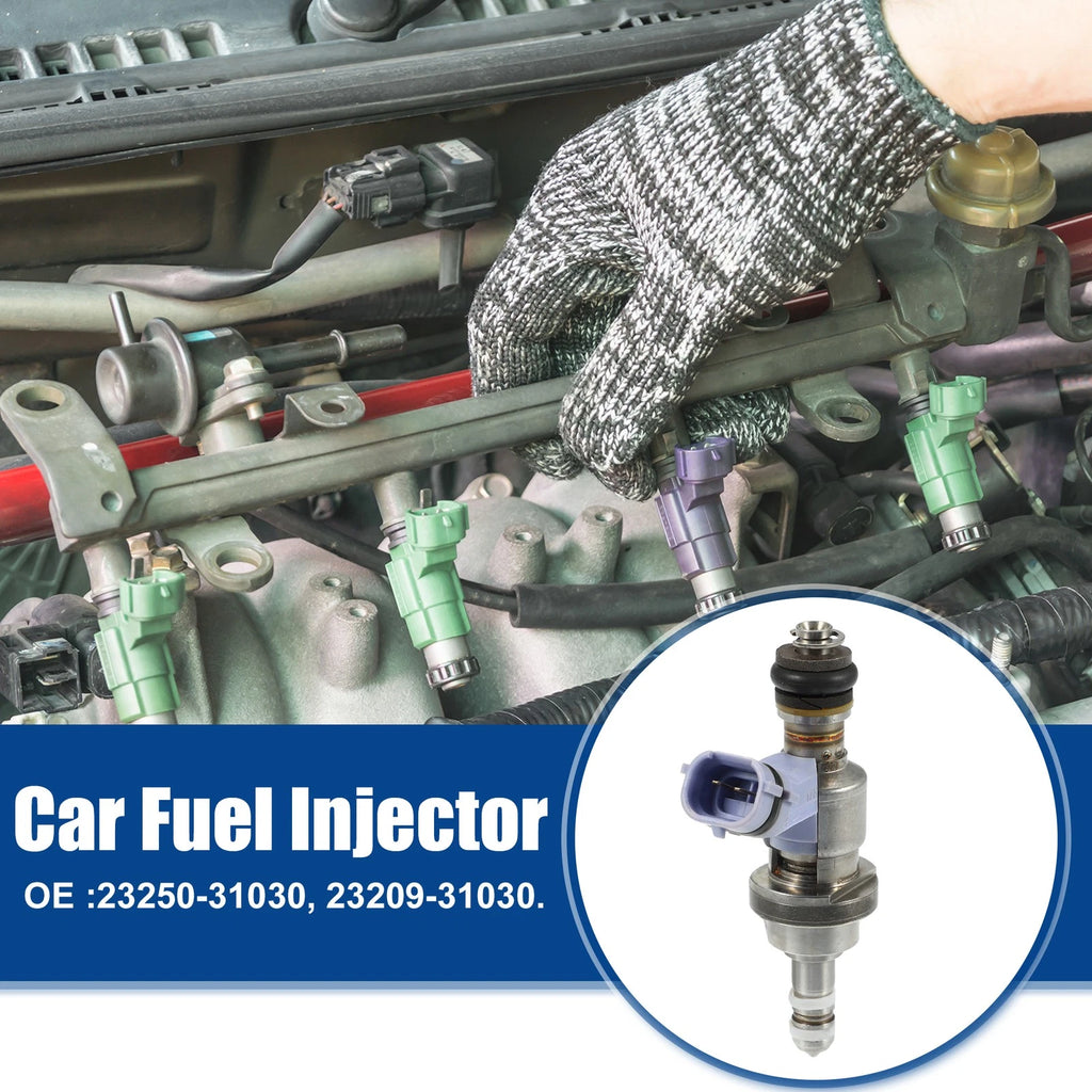 6pcs Fuel Injector Nozzle Replacement for Lexus GS350 (2007–2015)